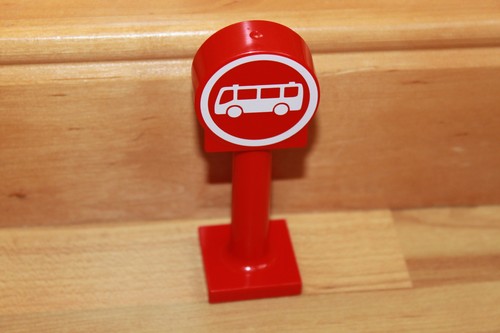 Lego duplo eisenbahn schild - -,
