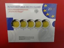 BRD, 5 x 2 Euro, 30 Jahre EU-Flagge, 2015, Spiegelglanz, im Blister