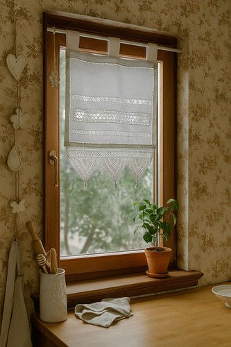 Fenstervorhang baumwolle - fenstervorhang,