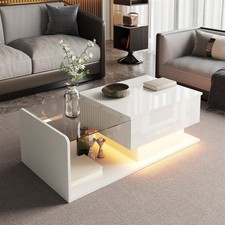 Glas Couchtisch