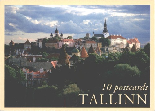 Tallinn altstadt postkarten - tallinn,