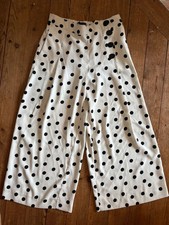 Damen culotte weiß - culotte, weiß-schwarz