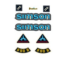 8 teiliges Set Simson  S50 S51