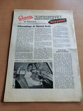 Graetz-Nachrichten 3/1960 mit Susi + Schaltplan JOKER 834 Transistor Auto Radio 