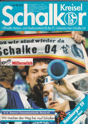 Fußball stadionheft schalke - fußball-stadionheft,