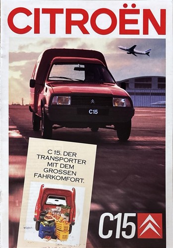 Citroen c15 prospekt brochure - citroen,