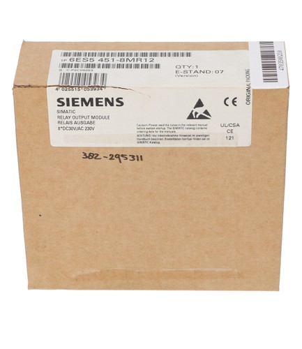Siemens 6es5451 8mr12 new - new, nfp
