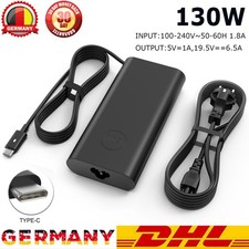 130W USB C Netzteil Ladegerät für DELL XPS 15 9575 17 9720 Precision 5530 5550