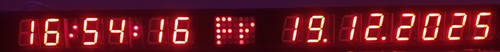 Dips led funk wand standuhr - dips, led-funk-wand/standuhr
