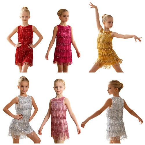Mädchen salsa kleid - mädchen,