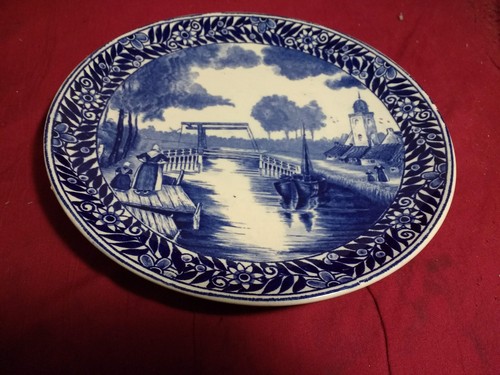 Delft boch wandteller - wandteller, aus