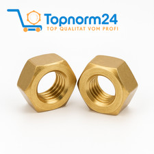 Sechskantmuttern Messing DIN
