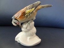 Porzellanfigur, Stieglitz,  W