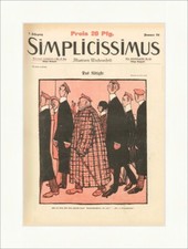 Titelseite der Nummer 32 von 1904 Bruno Paul Prinz Preußen Simplicissimus 0452