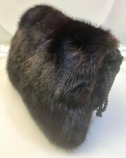 ? Exklusiver Damen Nerz Muff Handwärmer mit RV Tasche?