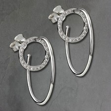 SilberDream Damen Ohrringe