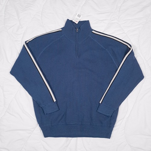 Crane sports blue quarter - quarter, zip