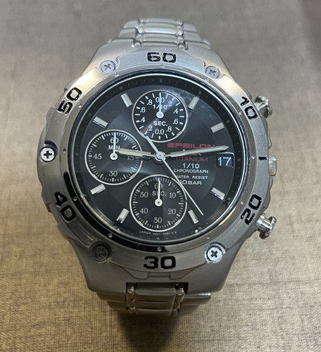Seiko alba epsilon chronograph - epsilon,