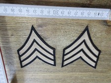1 paar US Army Sergeant Ranks