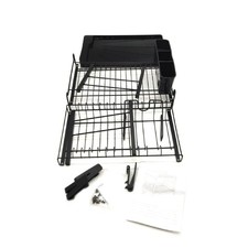 TONGKTAI Geschirrabtropfgestell 2 stöckig Rostfrei Abtropfgestell Geschirr 33 35