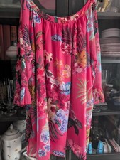 Damen Bluse von Alba Moda Gr. 40 Pink/Bunt neu