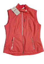 HKM LG  Weste Reitweste Body wärmer Sommer Pailletten Strass orange Gr.: M 36/38