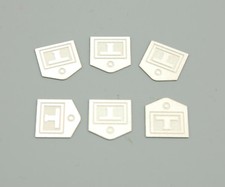 Für Dänische Kiste Vollprofilkästen 6 Stück Staubox Griffe Scharniere Deko 1:14 