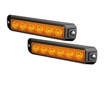 2 x LED Frontblitzer Orange