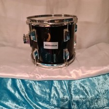 drum tom 10x9 MILLENIUM mit evans spannfell guter sound im gutem zustand schwarz