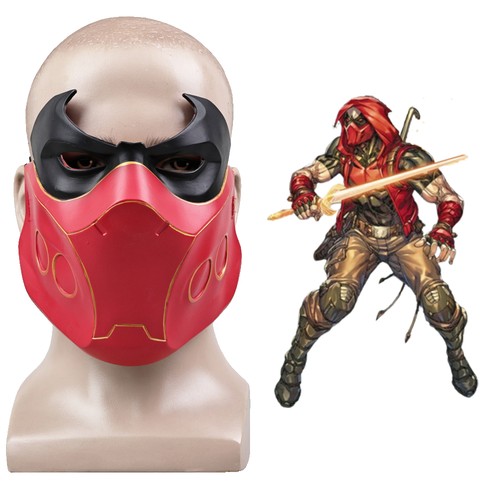 Cosplay red hood robin - red,