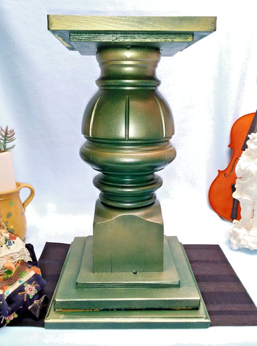 Große schwere blumensäule - große,