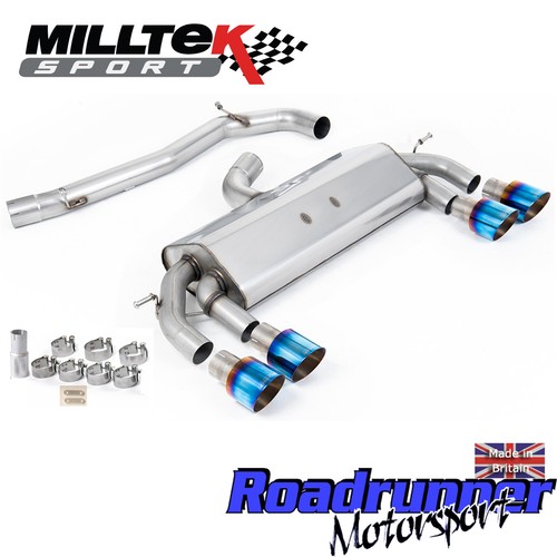 Milltek golf mk7 auspuff ab - golf,