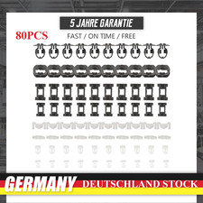 80-Tlg Seitenleisten Clips Set