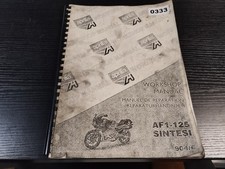 0333 Werkstatthandbuch aprilia AF1-125 SINTESI Reparaturhandbuch