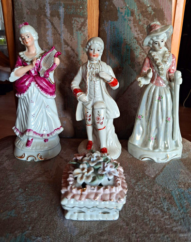 Porzellanfiguren damen - 3,
