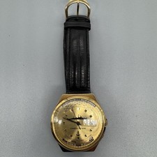 Russische Offiziersuhr – Perpetual Calendar – Doppelkrone – vergoldet – Day-Date