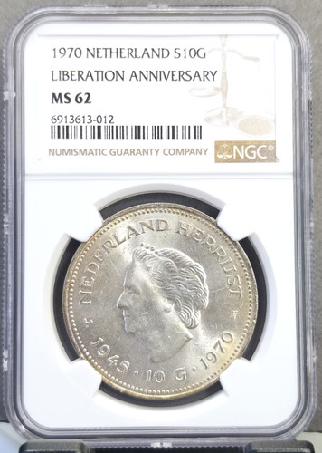 1970 netherlands silver - silver, 10