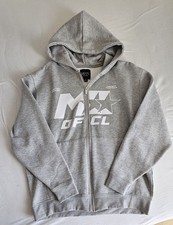 Boohoo Man Zipper Hoodie Grau