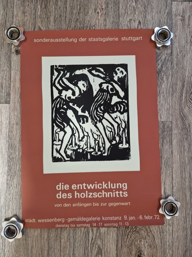 Emil nolde ausstellungsplakat - nolde,