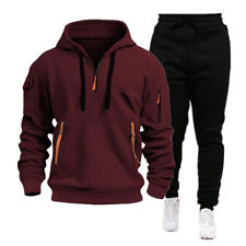 Herren Jogginganzug Trainingsanzug Sportanzug Hoodie Sporthose Hoodie Tracksuit