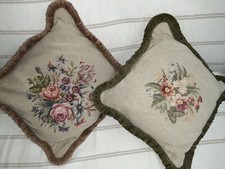 2 x Kreuzstich Stickbild