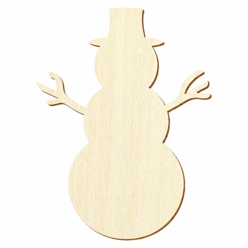 Holz schneemann deko - schneemann,