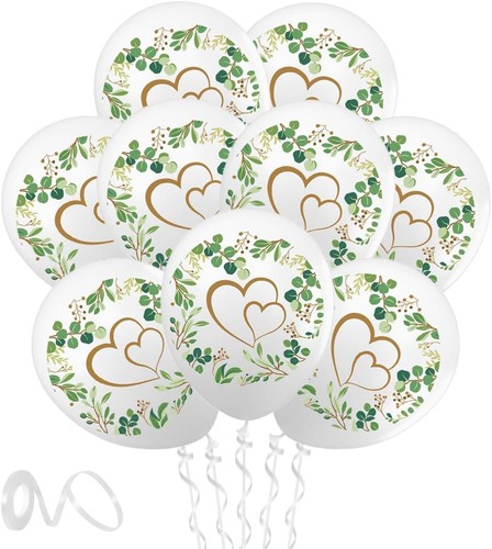Luftballons hochzeit weiß - weiß, 20