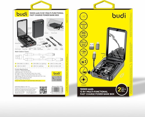 Budi 10000 mah in 1 - budi, 12-in-1