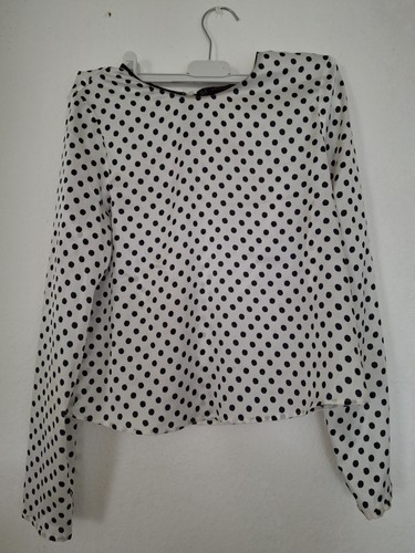 Zara polka dots cropp - zara,