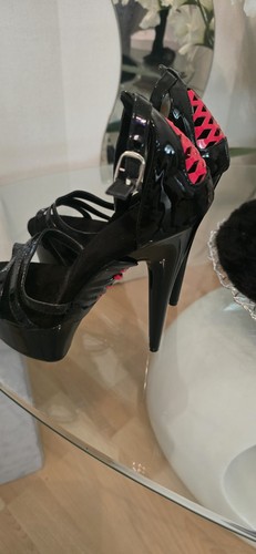 Damen lack plateau pumps - damen,