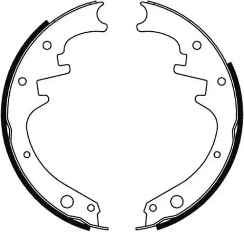 Bremsbacken gs8412 trw für - gs8412,