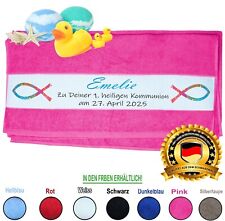Kommunion Geschenk Handtuch
