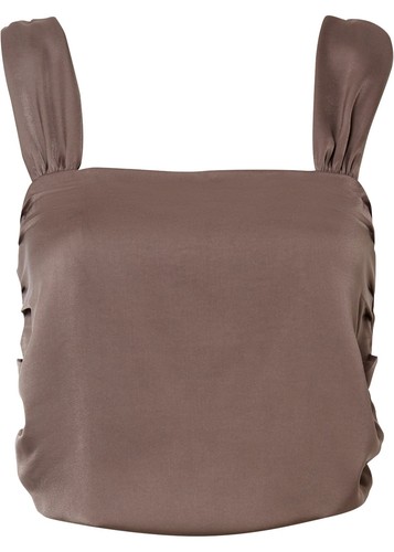Satin blusentop 42 - satin-blusentop,