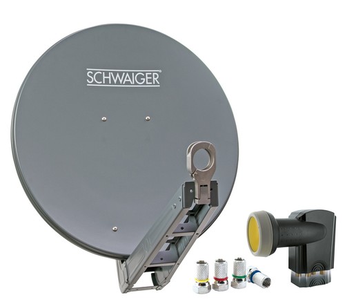 Schwaiger sat anlage aluminium - sat,